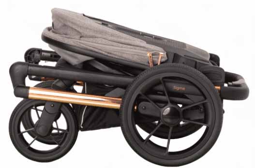 Carrello Коляска 2 в 1 Sigma CRL-6509 2023 / цвет Fog Grey (светло-серый)