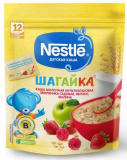 Nestle Каша Шагайка мультизлаковая земляника, яблоко, малина, с 12 месяцев, 200 г