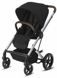 Cybex Прогулочная коляска Balios S Lux SLV / цвет Deep Black (черный)