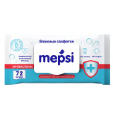 Mepsi Антибактериальные влажные салфетки, 72 шт.