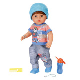 Интерактивная кукла Братик 43 см, аксессуары. BABY born