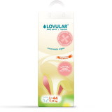 LOVULAR Трусики-подгузники Солнечная серия L 9-14кг, 44 шт/уп