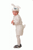 Карнавальный костюм / Заяц белый / возраст на 4-5 лет/ рост 110 см