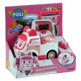 Robocar Poli Машинка Эмбер с аксессуарами