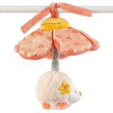 Игрушка мягкая Nattou Soft toy (Наттоу) MILA ZOË LANA Ёжик с вибрацией .