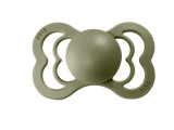 BIBS Соска-пустышка Supreme Latex Olive с 6 месяцев / цвет оливковый