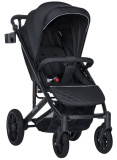 Farfello Прогулочная коляска Bonnie black / цвет Charcoal Black (угольно-черный)