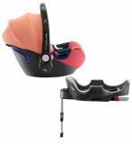 Britax Roemer Детское автокресло Baby-Safe2 i-Size + база Flex / группа 0/I / цвет персиковый