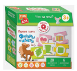 Fun Box Развивающая игра "Что за чем? Фигуры и цвета"