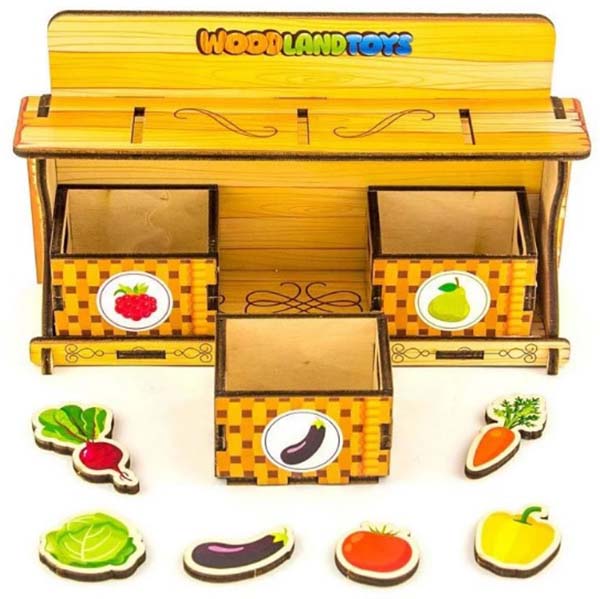 WoodLand Toys Комодик "Фруктовая лавка"