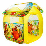 Играем вместе детская игровая палатка "винни пух" / цвет желтый