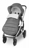 UppaBaby Чехол утепленный с мехом, цвет / серый меланж