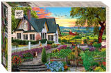 Step Puzzle Мозаика "Вид с вершины холма" 1000элементов из серии Romantic Travel 79160