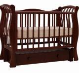 Лель БИ 07 "Ландыш" кровать маятниковая / цвет махагон