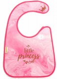 Mum and Baby Нагрудник непромокаемый "Little princess" на липучке