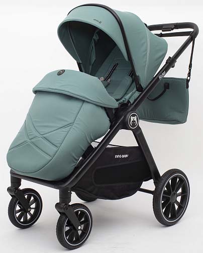 Ining Baby Коляска 2 в 1 Rider KR345 / цвет Green (мятный)