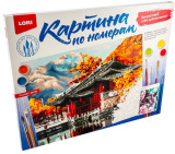 Lori Картина по номерам "Котик в цветах"