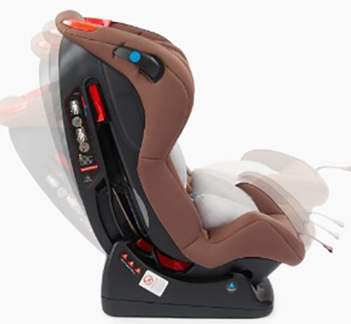 Happy Baby Автокресло Passenger V2 (0-25 кг) / цвет chocolat (коричневый)