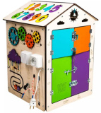 Бизиборд "Большой Домик", 40х55х40 см