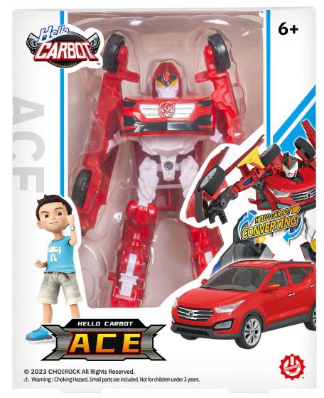Hello Carbot Трансформер Ace, 14 см S1