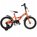 Raider 283727 Велосипед детский 16" / цвет оранжево-черный