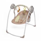Babycare  Детские электрокачели Riva с адаптером / цвет кофейный