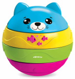 Азбукварики Музыкальный мячик-пирамидка "Котенок"