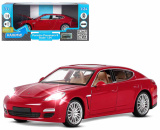Автопанорама Машинка металлическая Porsche Panamera S / цвет красный