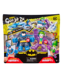 Набор тянущихся фигурок Бэтмен и Джокер ТМ GooJitZu