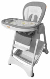 Baby Tilly Стульчик для кормления Tiny T-652/1 / цвет Grey (серый)