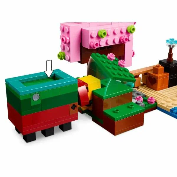 Конструктор LEGO Minecraft "Сад цветущей вишни"