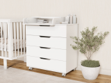 К INY  Комод ИНКАНТО CLASSIC 800/4 (органайзер) (Белый)