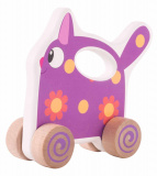 Деревяшки Каталка "Кошечка Мяу"