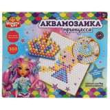 Мульти Арт Набор для детского творчества Аквамозаика. Принцесса 315238 / разноцветный