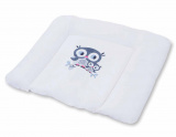 Ber Ber Пеленальный матрас Dino Mat XL 80 Owl (совы) / цвет белый + серый