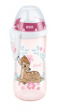 NUK FC Поильник "Kiddy", 300 мл Дисней "Бэмби" / розовый