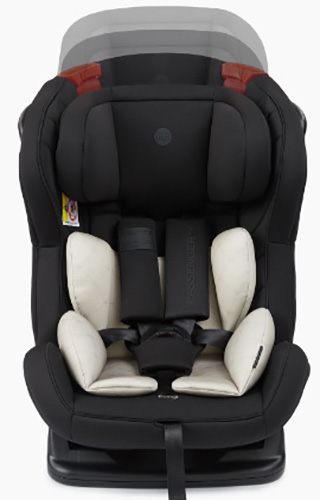 Happy Baby Автокресло Passenger V2 (0-25 кг) / цвет black (черный)