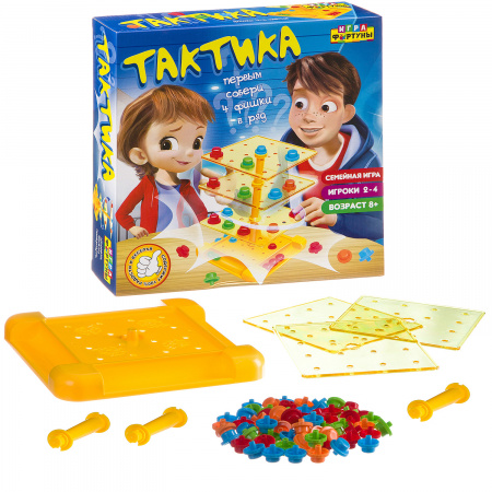 Bondibon Настольная семейная игра "Тактика"