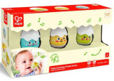 Hape Набор игрушек-неваляшек «Веселые цыплята»
