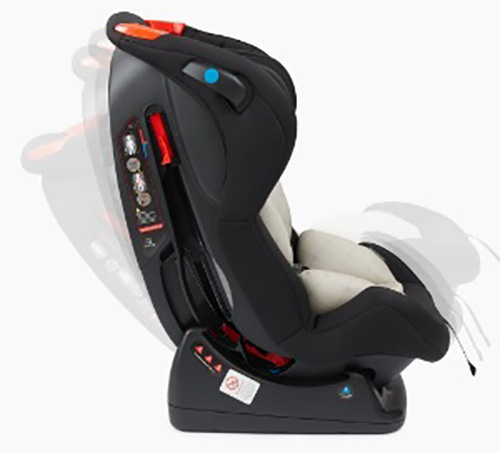 Happy Baby Автокресло Passenger V2 (0-25 кг) / цвет black (черный)