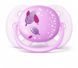 Philips Avent Серия Ultra soft Соска-пустышка силиконовая ортодонт. 0-6 мес для девочки
