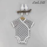 Little Star Боди-запах с коротким рукавом (интерлок), рос 68 см