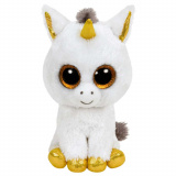 Ty Мягкая игрушка Beanie Boos Единорог Pegasus, 40 см