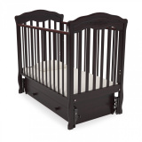 Гандылян Детская кроватка К 2003-2 "Шарлотта" маятник универсальный / цвет  махагон