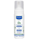 MUSTELA Шампунь-пенка от молочных корочек для новорожденных.