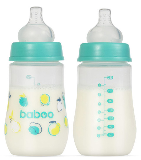 Baboo Бутылочка антиколиковая Lagoon Fiesta, 250 мл