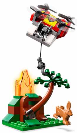 Lego City Конструктор "Машина пожарного расчета"