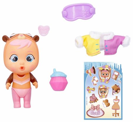 Край Бебис Волшебные слезки Игр н Согрей меня кукла Аура Cry Babies Ma