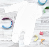 Mjolk Комбинезон на молнии Sleep and Play White