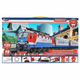 Железная дорога р/у, свет-звук, длина пути 130см, кор.53*31*5,5см ИГРАЕМ ВМЕСТЕ
